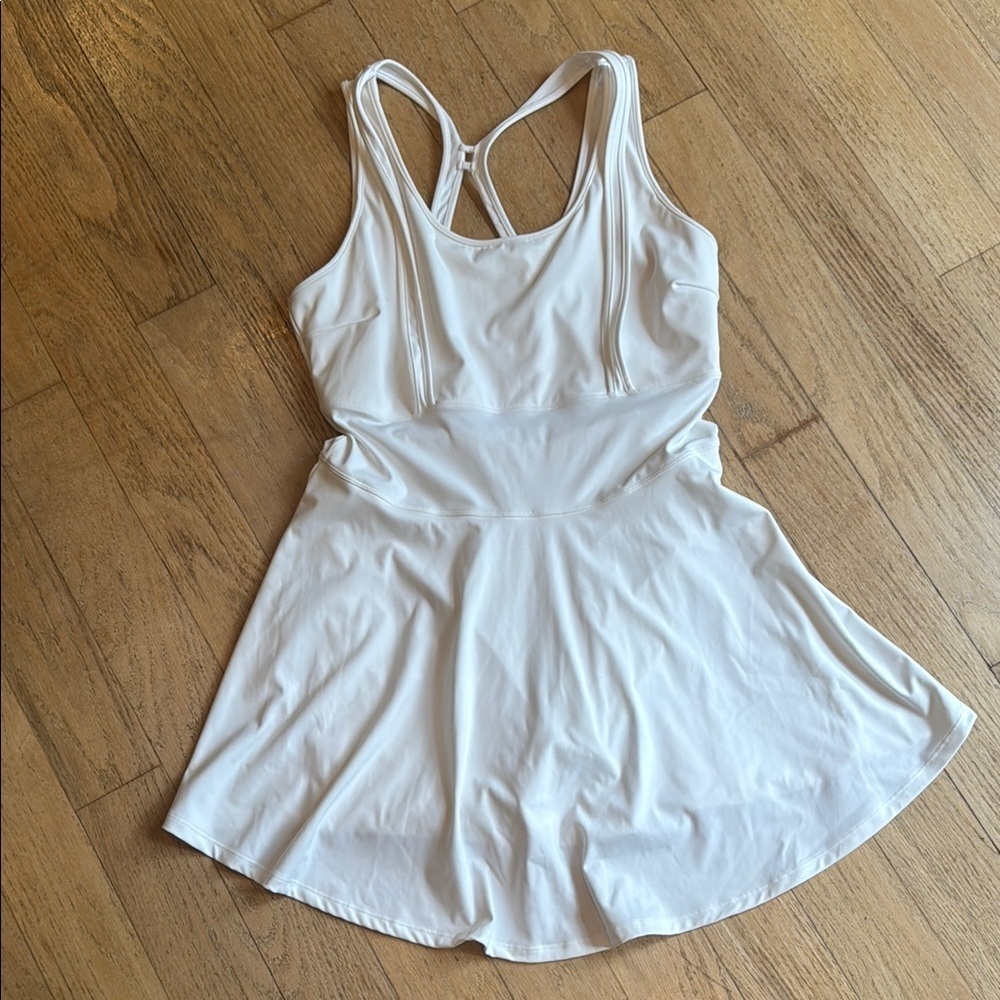 Tennis Dress, white, size medium